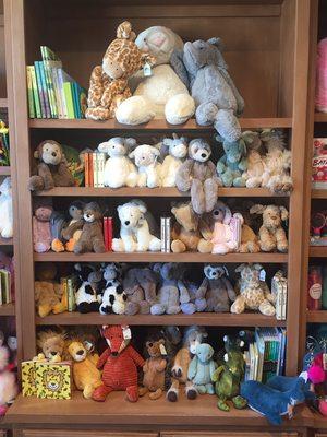 Just a few of our Jellycat stuffed animals!