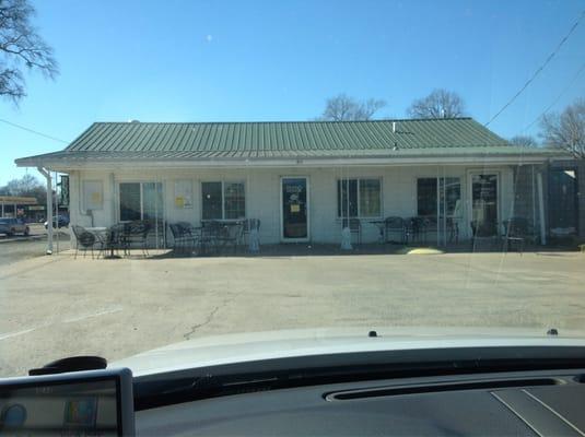 used to be a laundromat, but now good eats!