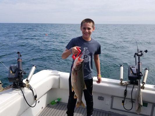 Excellent lake trout!