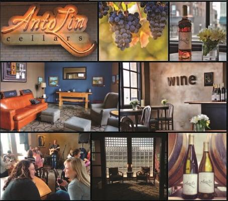 AntoLin Cellars - Winery Tasting Room on historic Front St. in downtown Yakima.  Wine Tastings, light appetizers private event space.