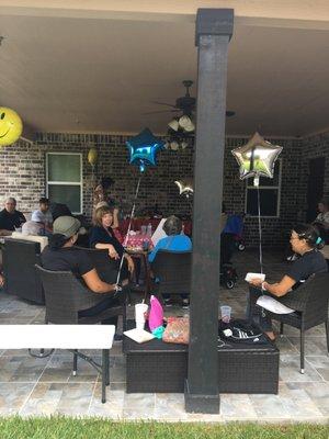 Enjoyable fun with family and friends under the breezy patio!