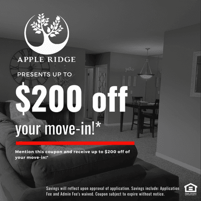 MOVE IN SPECIAL!