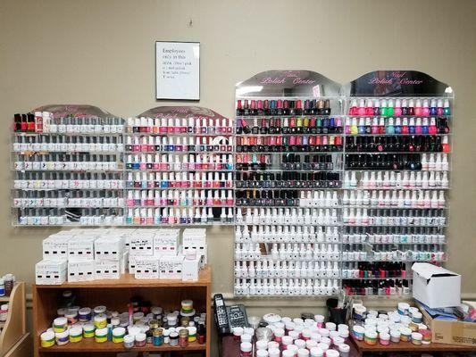 We have a multitude of gel polish colors