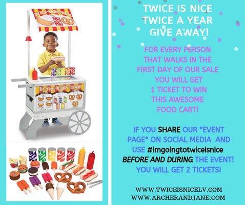 GIVE AWAY !!! #IMGOINGTOTWICEISNICE