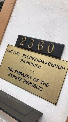 Embassy of Kyrgyz Republic