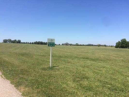 Driving range and 1.5 mile trail