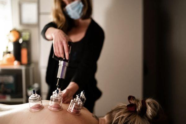 Cupping can be included with service for no extra charge