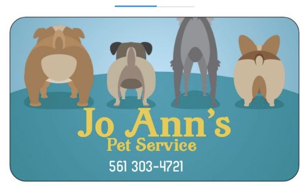 Jo Ann's Pet Service