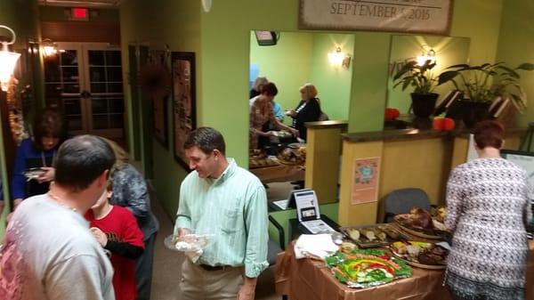 Picture from Complete Wellness Chiropractic's first annual Healthy Holiday Grubathon.