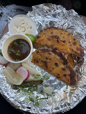 Quesobirria tacos