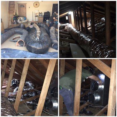 replacing air ducts