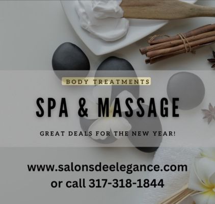 Spa packages available