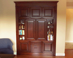 Mahogany Bookcase