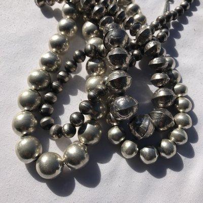 Silver beads are a staple at Charlotte's, be it Native American, Italian or Thai.