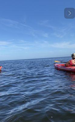 Kayaking from Emerson Point