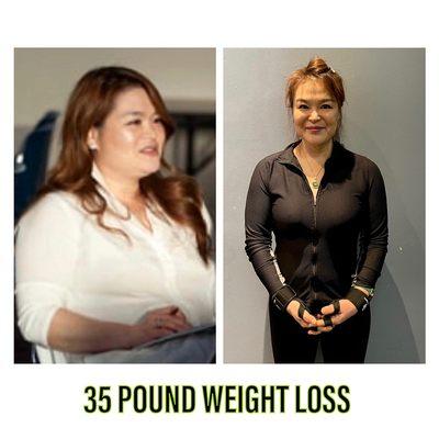 35lb WEIGHT LOSS!