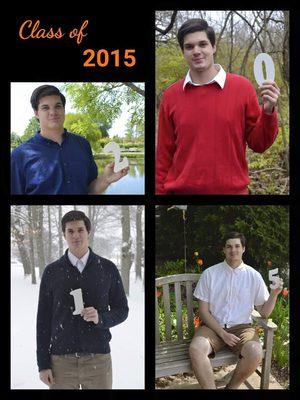 Very pleased with my son's graduation pictures!!