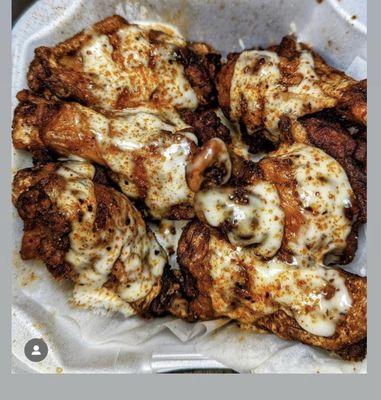 Cajun ranch wings