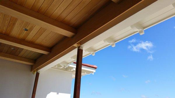 One of our many specialties are soffits and