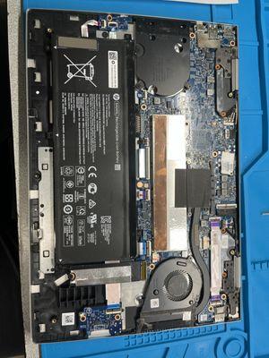 Hp laptop motherboard.