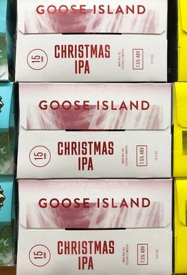 Goose Island Christmas IPA 7.5% Abv 38 IBUs