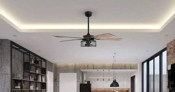 Ceiling fan and LED Lighting Installation. Custom Lighting for  Soffet