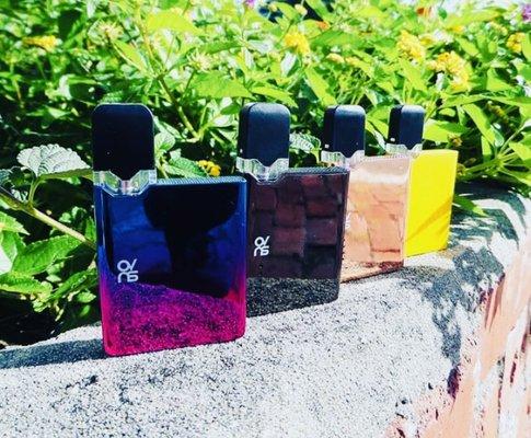 Awesome selection of the ever evolving salt nic devices alway available!