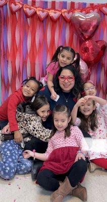 Valentine's Day with kinder class