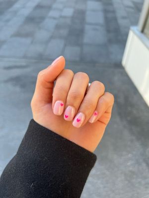 Valentine's day nails!!!! my FAVORITE nails yet