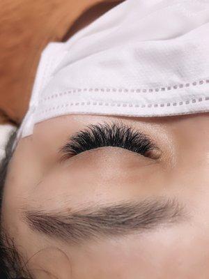 3D flower eyelashes extension！