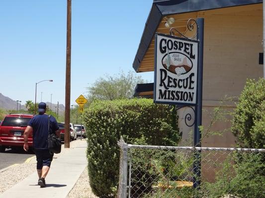 Gospel Rescue Mission Men's Center (Homeless Shelter) - 312 W. 28th Street, Tucson, AZ 85713