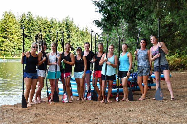 We closed last Paddle Fit Season with this amazing group of hard working Ladies!