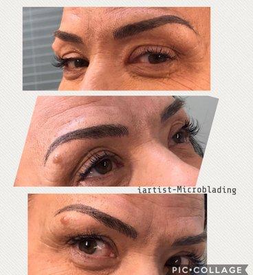 Microblading- Love her new look