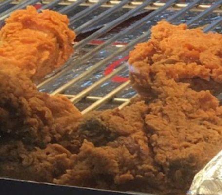 Traditional fried juicy cajun chicken that will taste same every time you try and people says its best they have ever tried..