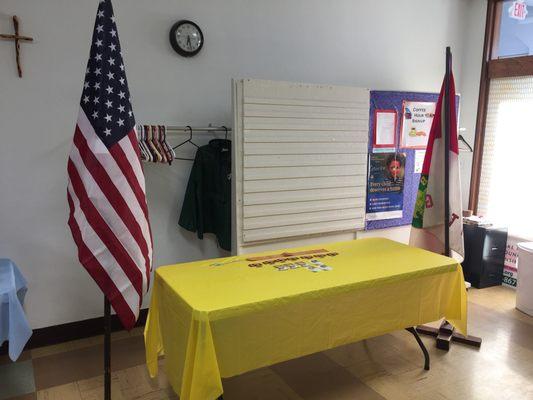 BSA Troop 4 Court of Honor in the Van Orsdel Hall