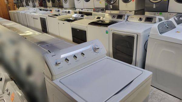 Top loading washer and dryer combos/sets! Starting at $499.99