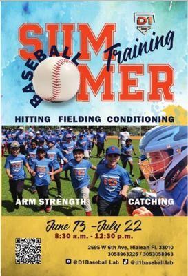 Baseball Summer Camp Hialeah