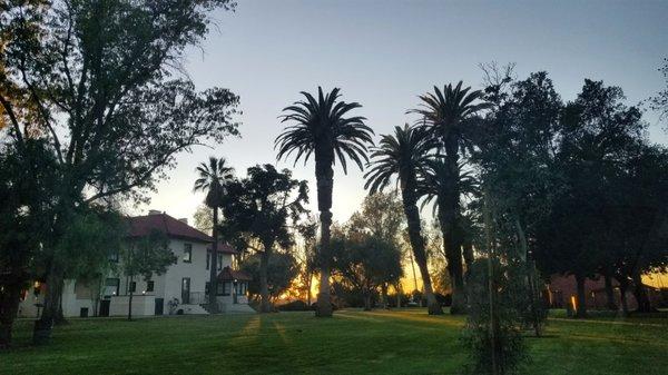 Neff Park at sundown