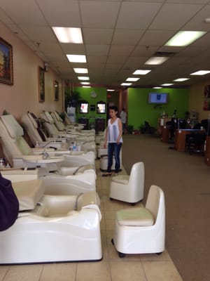 Pedicure chairs