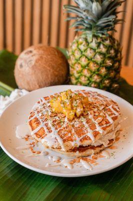 Pina Colada pancakes