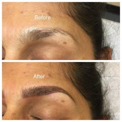 Eyebrow Microblading