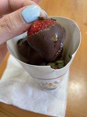 Chocolate dipped strawberries