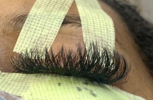 Mega Volume lash extensions