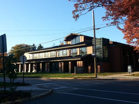 Exterior of the library.