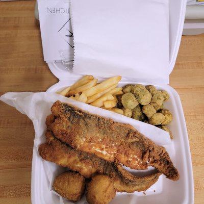 Whiting plate w/2sides