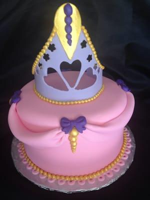 Princess custom cake