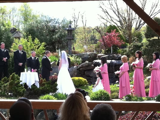 Garden Wedding Ceremony