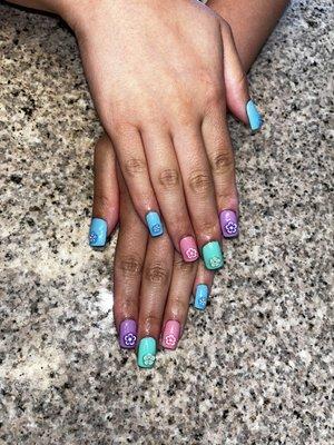 Gel Nails for Easter