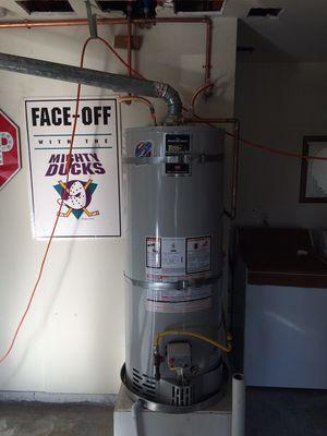 Water heater install