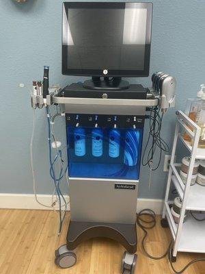 State-of-the-art HydraFacial machine